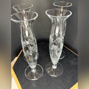 Vintage bud vases Set of 4